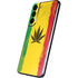 Marijuana Rasta Distressed Galaxy S22 Skin