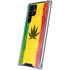 Marijuana Rasta Distressed Galaxy S22 Ultra Clear Case