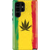 Marijuana Rasta Distressed Galaxy S22 Ultra Pro Case