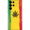 Marijuana Rasta Distressed Galaxy S22 Ultra Skin