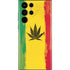 Marijuana Rasta Distressed Galaxy S22 Ultra Skin