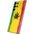 Marijuana Rasta Distressed Galaxy S22 Ultra Skin