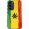 Marijuana Rasta Distressed Galaxy S23 Plus Pro Case
