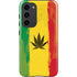 Marijuana Rasta Distressed Galaxy S23 Plus Pro Case