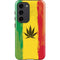 Marijuana Rasta Distressed Galaxy S23 Pro Case