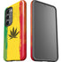 Marijuana Rasta Distressed Galaxy S23 Pro Case