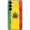 Marijuana Rasta Distressed Galaxy S23 Skin