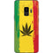 Marijuana Rasta Distressed Galaxy S9 Skin