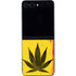 Marijuana Rasta Distressed Galaxy Z Flip5 5G Skin