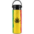 Marijuana Rasta Distressed Hydro Flask 20oz Wide Mouth Skin