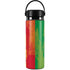 Marijuana Rasta Distressed Hydro Flask 20oz Wide Mouth Skin