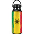Marijuana Rasta Distressed Hydro Flask 32oz Wide Mouth Skin