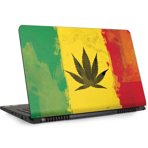 Marijuana Rasta Distressed Dell Inspiron Skin