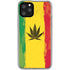 Marijuana Rasta Distressed iPhone 11 Pro Clear Case