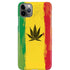 Marijuana Rasta Distressed iPhone 11 Pro Max Lite Case
