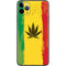 Marijuana Rasta Distressed iPhone 11 Pro Max Skin