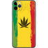 Marijuana Rasta Distressed iPhone 11 Pro Max Skin