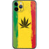 Marijuana Rasta Distressed iPhone 11 Pro Skin