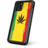 Marijuana Rasta Distressed iPhone 11 Pro Waterproof Case