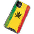 Marijuana Rasta Distressed iPhone 12 Mini Clear Case