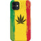 Marijuana Rasta Distressed iPhone 12 Mini Lite Case