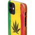 Marijuana Rasta Distressed iPhone 12 Mini Lite Case
