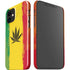 Marijuana Rasta Distressed iPhone 12 Mini Lite Case
