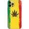 Marijuana Rasta Distressed iPhone 12 Pro Max Skin
