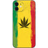 Marijuana Rasta Distressed iPhone 12 Skin