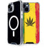 Marijuana Rasta Distressed iPhone 13 MagSafe Case