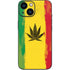 Marijuana Rasta Distressed iPhone 13 Mini Skin