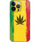 Marijuana Rasta Distressed iPhone 13 Pro Skin