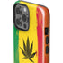 Marijuana Rasta Distressed iPhone 15 Pro Max Impact Case