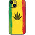 Marijuana Rasta Distressed iPhone 14 Skin