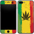 Marijuana Rasta Distressed iPhone 8 Plus Skin