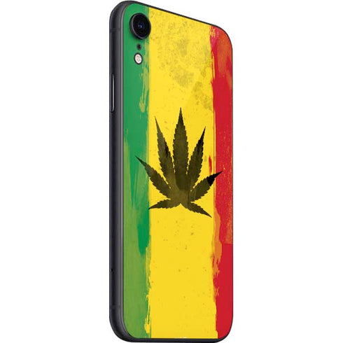 Marijuana Rasta Distressed iPhone SE (2nd & 3rd Gen) Skin