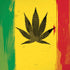 Marijuana Rasta Distressed iPhone XR Skin