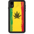 Marijuana Rasta Distressed iPhone XR Waterproof Case