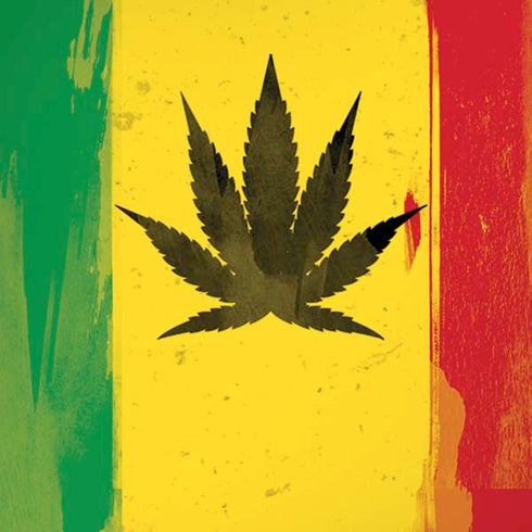 Marijuana Rasta Distressed iPhone XS Max Skin