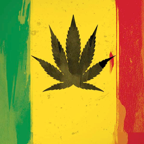 Marijuana Rasta Distressed iPhone XS Skin