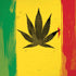 Marijuana Rasta Distressed iPhone XS Skin