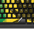 Marijuana Rasta Distressed K95 RGB PLATINUM Mechanical Gaming Keyboard Skin