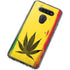 Marijuana Rasta Distressed LG K51/Q51 Clear Case