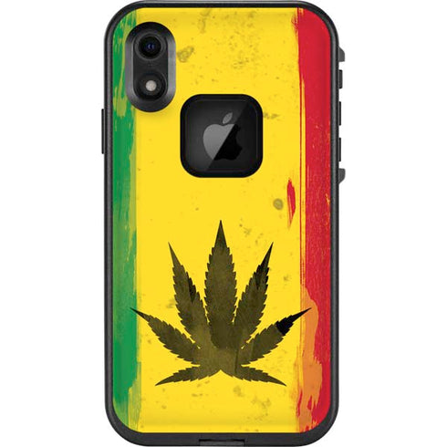 Marijuana Rasta Distressed LifeProof Fre iPhone Skin