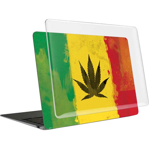 Marijuana Rasta Distressed MacBook Air 13in (2020) Case plus Skin