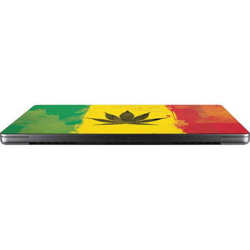 Marijuana Rasta Distressed MacBook Pro 14in (2021-24) Skin