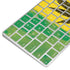 Marijuana Rasta Distressed Magic Keyboard Skin