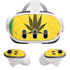 Marijuana Rasta Distressed Meta Quest 3 Skin