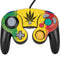 Marijuana Rasta Distressed Nintendo GameCube Controller Skin