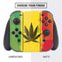 Marijuana Rasta Distressed Nintendo Switch Bundle Skin